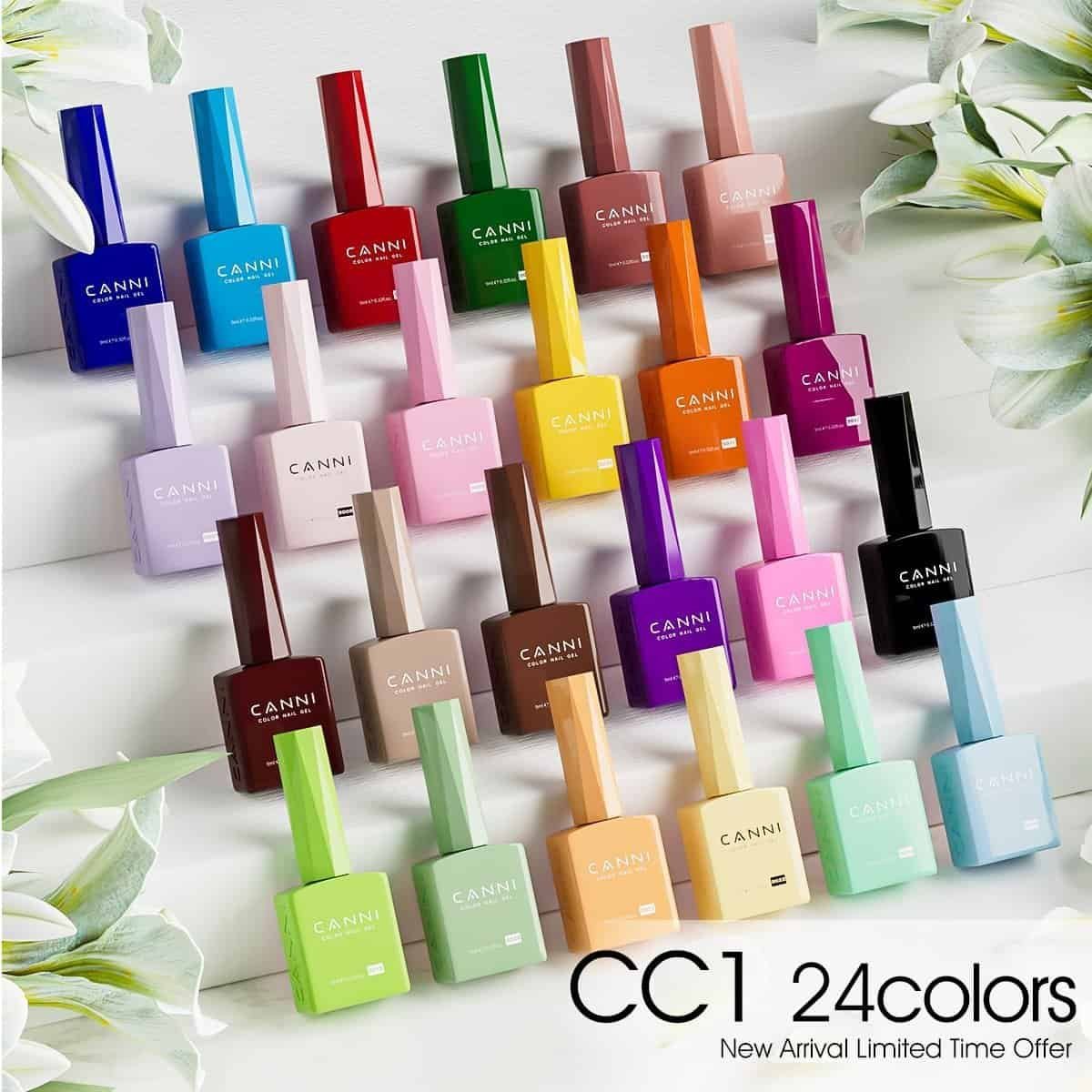 CC1-5.jpg CANNI סט מזוודה 30 בקבוקים לק ג’ל 9 מ”ל hema free-SET CC1 – תמונה 1